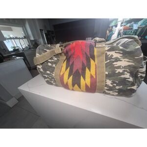 Tigerbear Republik Camo Southwestern Tapestry Duffel Bag Travel Weekender Gym